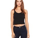6680 Bella + Canvas Ladies' Poly-Cotton Crop Tank